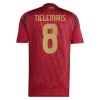 Maillot de Supporter Belgique Tielemans 8 Domicile Euro 2024 Pour Homme